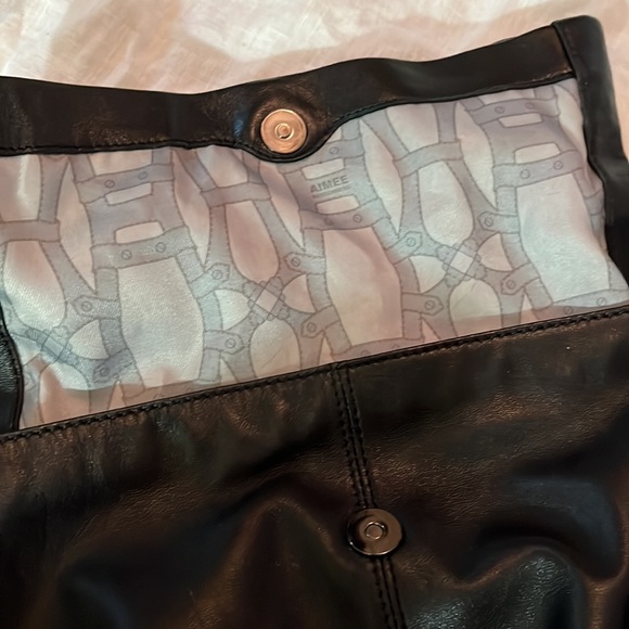 Aimee Kestenberg Bali Black leather bag with silver hardware (still in store) - Picture 7 of 8